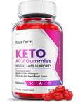 True Form Keto Gummies - Official Formula, Vegan - (60 Gummies)