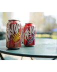 Faygo 4 Flavor Soda Pop Variety Grape Old Fashioned Root Beer Rock  Rye Orange Pack of 12 with By The Cup Coasters