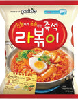 Paldo Korean Ramen Family Pack Rabokki 511 Ounce