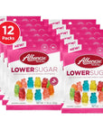 Albanese Worlds Best Lower Sugar Gluten Free Gummi Bears 176oz Bag of Candy Pack of 12