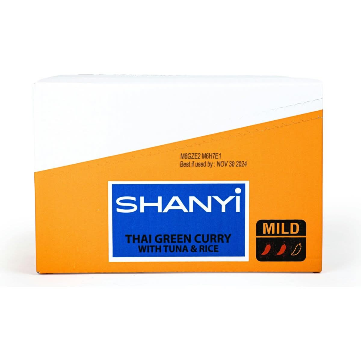 ShanYi Instant Microwave Meals Thai Green Curry with Tuna and Jasmine Rice 250g88oz Case of 6