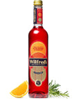 Wilfreds NonAlcoholic Bittersweet Aperitif  Natural Botanical with Bitter Orange Rosemary and Rhubarb  Alcohol Free Spritz  Vegan Friendly  No Alcohol  169 fl oz  500ml Bottle