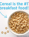 Kix Cereal Bulk Pack Whole Grain Breakfast Cereal Crispy Corn Cereal Puffs 25 Oz 4 Count