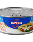 Swanson White and Dark Premium Chunk Canned Chicken Breast in Water Fully Cooked Chicken 975 OZ Can