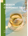 HYNTMYT Chamomile Tea Bags 1gbag Natural  Pure Chamomile Flowers Herbal Tea Caffeine Free 120 Count