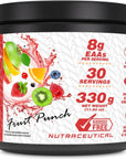 Amazing Essential Amino Acids | 8 Grams EAA's Per Serving | Fruit Punch Flavor | 30 Servings | 330 Grams Powder Supplement | Made in USA