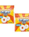 Life Saver Orange Mints  13 oz Large Bags  Pack of 2  Smiling Sweets  Individually Wrapped to Keep Fresh  Stock the Pantry or Bring to the Office