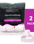 La Nouba SugarFree Marshmallows  2 Value Packs  27 oz Each  Low Calorie Low Carb FatFree and Gluten Free Snack  Traditional Delicious Taste  All Natural and Healthy Marshmallows