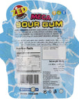 Zed Mega Sour Gum Bag, 46.8 Gm