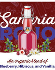 Fermentaholics Organic Sangria Rojo Brew Blends Secondary Fermentation Flavoring for Kombucha Water Kefir and Other Fermented Drinks