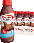 Premier Protein Shake 30g Protein 1g Sugar 24 Vitamins - 11.5 Fl Oz (Pack of 12)