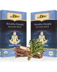 Valdena Bio 40 Teabags Licorice Tea Value Pack Breathe Deeply Herbal Tea Natural Blend with Thyme Tea Caffeine Free Antioxidant Rich Organic Herbal Tea