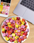 Starburst Original Fruit Chews Candy 2 Pounds Bulk  Approx 200 Assorted Individually Wrapped Pieces