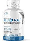 Neuro NAC Supplement N-Acetyl Cysteine Ethyl Ester - 20x More Bioavailable Than NAC 600 mg