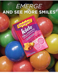 Emergen-C Kidz 250mg Kids Vitamin C Powder, Caffeine Free, Immune Support Drink Mix, Fruit Punch Flavor - 30 Count/1 Month Supply