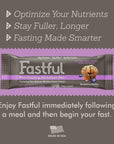 Fastful High Protein Bar for Intermittent Fasting, Pre-Fasting Nutrition - Blueberry Muffin