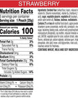 Generic Strawberry Filling Crisps 100 Low Calorie Pastry Snack Toaster Breakfast Bars SimplyComplete Variety Pack of 2