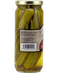 Amish Wedding Hot Pickled Okra 16oz Pack of 2