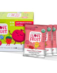 YOU LOVE FRUIT - CHEERY CHERRY MANGO All Natural Fruit Snacks, Healthy Snack Pack, Real Fruit! Gluten Free, Non GMO, Vegan, Fiber packed, Low Fat, Kosher, Variety Pack, Great For Adding To Gift Box, 1.0 oz (Pack of 12)