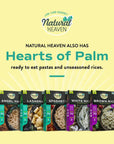 Natural Heaven Hearts of Palm Keto Food Bowl Variety 6Pack  Asian Southwest  Mediterranean Prepared Meals Ready in 60 Seconds 9 Oz Ea