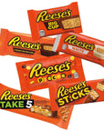 REESE'S Assorted Peanut Butter Candy Bulk Box, 44.1 oz (30 Count)