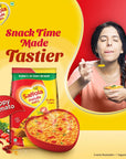 Saffola Masala Oats Peppy Tomato 500 grams 1763 oz  Vegetarian