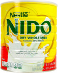 Nestle Nido Milk Powder Imported from Holland Specially Formulated Fortified with Vitamins and Minerals Easy To Prepare over 12 months 551 LBS