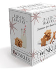 Rustic Bakery Handmade Twinkles Cinnamon Spice Butter Cookies Crunchy with Cinnamon Nutmeg and Cloves Single 20 Oz Box