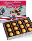 Anthony Thomas, Great Tasting Peanut Butter & Milk Chocolate Buckeyes (12 Count)