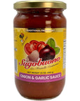 Suogobuono Sicilian Onion and Garlic Pasta Sauce Imported from Sicily Italy All Natural 24 oz