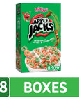 Kelloggs Apple Jacks Breakfast Cereal Kids Cereal Family Breakfast Original 18 Boxes