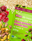 Bcuz Granola Bites 16Bag Gluten Free Healthy Snacks for Adults Healthy Granola Gluten Free Snack  Kosher Snacks for Kids Vegan Snack Individually Wrapped Snack Packs  1 oz Variety Pack 16Bags