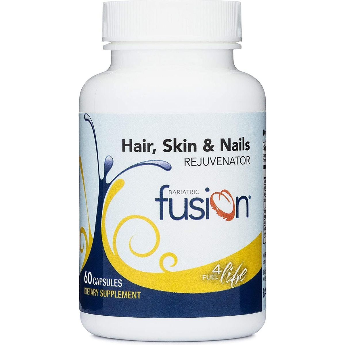 Bariatric Fusion ONE Per Day Bariatric Hair, Skin &amp; Nails REJUVENATOR | Includes Biotin, B12, and B1 | 60 Count