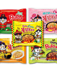 Samyang Buldak Korean Spicy Ramen 5 Flavor Variety Pack  TikTok Ghost Spicy Noodle Challenge