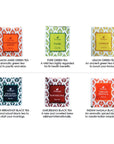 Octavius Tea Variety Pack  6 Assorted Black  Green Teas  25 Teabags  Tea Sampler Pack  Pack of 1