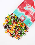 Freeze Dried Skittles Candy Big Bag 8oz  Trendy Treats Freeze Dried Candy Skittles by Queen City Candy Cave 8 Oz