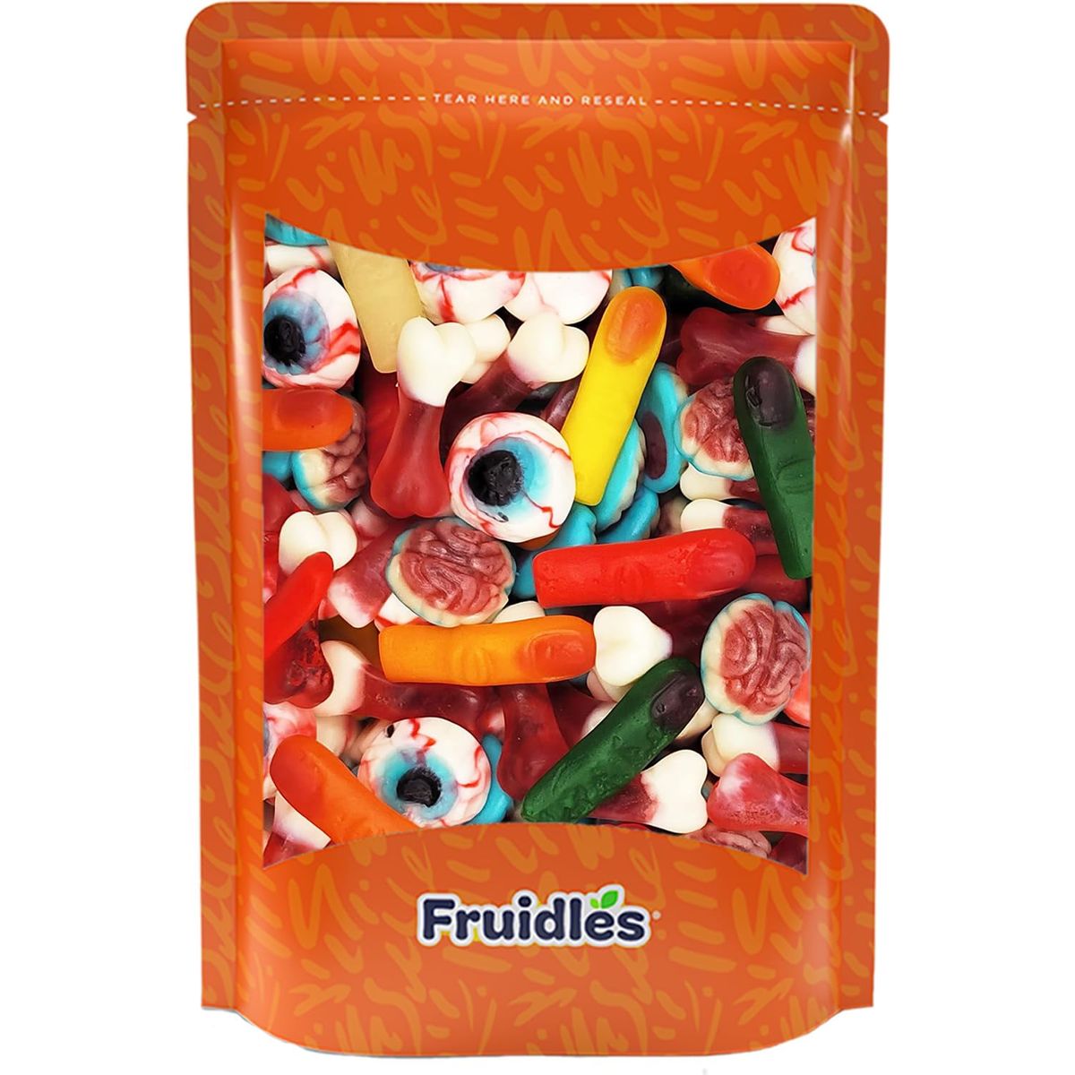 Fruidles Halloween Missing Body Parts Gummies Fun And Festive Holiday Snacking HalfPound Bag