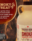 Sugar Bobs Finest Kind  Smoked Maple Syrup  Glaze Marinade Cocktail Mixer 32 fl oz  Made in Vermont