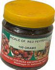 Fresh Himalayas Authentic Nepali Timur Szechuan Pepper Hot Pickle Powder Natural Typical Nepali Indian Flavor  Sour Spicy Chilli Timur Ko Chhop Pickles Con Chile Trocitos A Sour Tangy  Agria  100g Jar