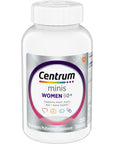 Centrum Minis Silver Women's Multivitamin for Women 50 Plus, Multimineral Supplement with Vitamin D3, B Vitamins, Non-GMO Ingredients, Supports Memory and Cognition in Older Adults - 280 Ct