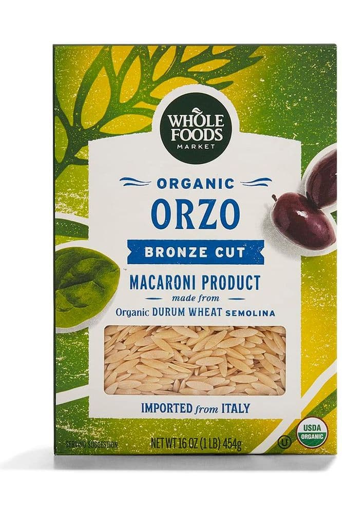 Whole Foods Market, Organic Orzo, 16 Ounce