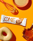 ONE Protein Bars, Maple Glazed Doughnut, Gluten-Free Protein Bar with 20g Protein and only 1g Sugar, Snacking for High Protein Diets, 2.12 Ounce (12 Pack)