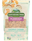 Cascadian Farm Organic Coconut Cashew Granola Cereal No Added Sugar 11 Ounces Pack Of 4