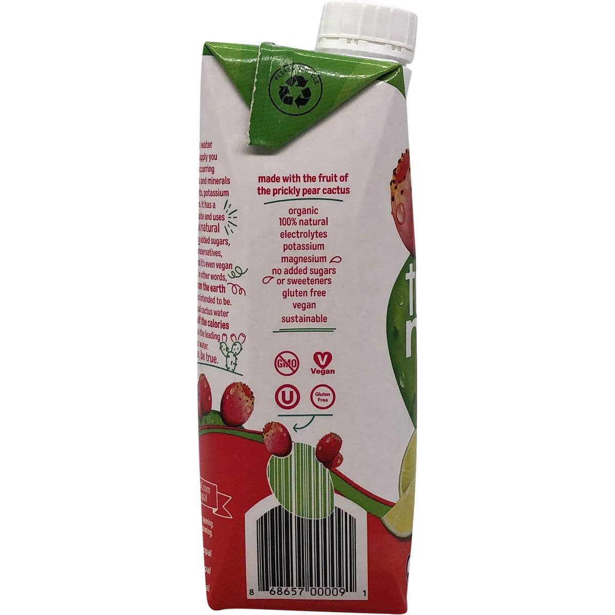 TRUE NOPAL Organic Cactus Water with Lime 169 FZ