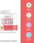 Energy for Her by Foxy Fit Energy and Recovery Suppport for Women - 30 Servings