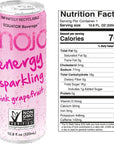 MOJO Energy Sparkling Pink Grapefruit  Hydration Drink  Sports Drink  Electrolytes Beverage 1043 mg  Vitamin B  C  Hydration Drink for Skin  Body  108 Oz Pack Of 12