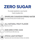 Clearly Canadian Zero Sugar Citrus Medley Sparkling Water Beverage Zero Sugar  Zero Calories 1 Case 24 cans x 12 fl oz