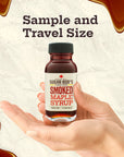 Sugar Bobs Finest Kind  Smoked Maple Syrup  Travel Size  2 oz