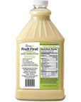 DrinkFit Fruit Smoothie  Real Fruit Puree Low Sugar GlutenFree  NonGMO Pina Colada Smoothie Mix  Makes 32 Smoothies 64 Fl Oz Pina Colada