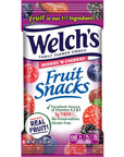 Welch's Fruit Snacks, Berries 'n Cherries, Gluten Free, Bulk Pack, 1.55 oz Individual Single Serve Bags (Pack of 144)